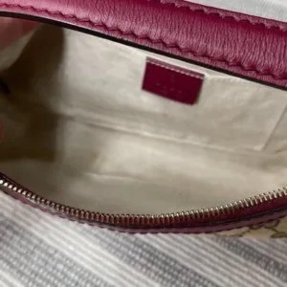 VINTAGE GUCCI mayfair mini accessory pouch hand/shoulder bag - Picture 10 of 15